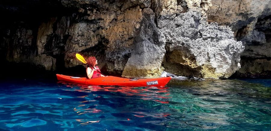 Gozo: Comino and Blue Lagoon Guided Kayaking Adventure - Santa Maria Bay and the Scenic Stops Between