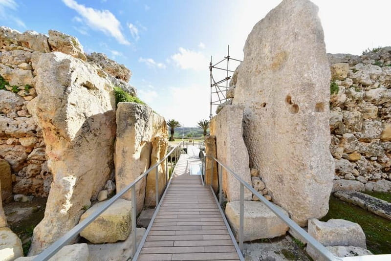Gozo Full Day visiting Ggantija Temples, Salt Pans & Dwejra - The Marsalforn part: easy bay views by trackless train