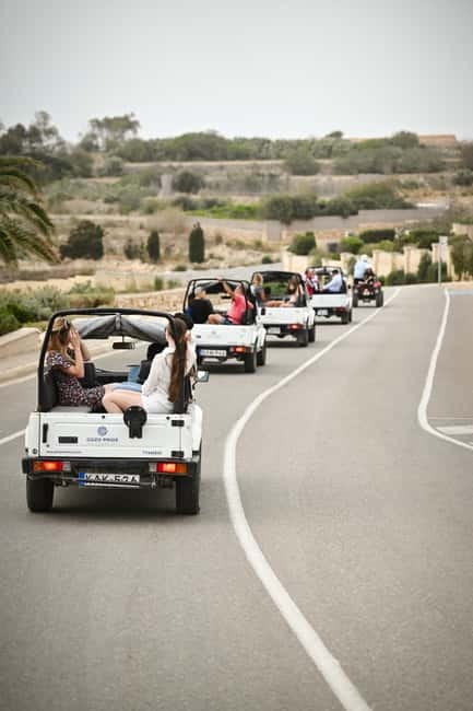 Gozo Island: Shared Sunset UTV Combi Tour & Comino Visit - Timing that flows: pickup, Comino window, then a 4:15 pm UTV start