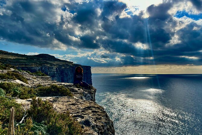 Gozo Unveiled Hiking: A Guided Hike tour in Gozo - Cliffs of San Lawrenz and Dwejra, panoramic views with real air in your lungs