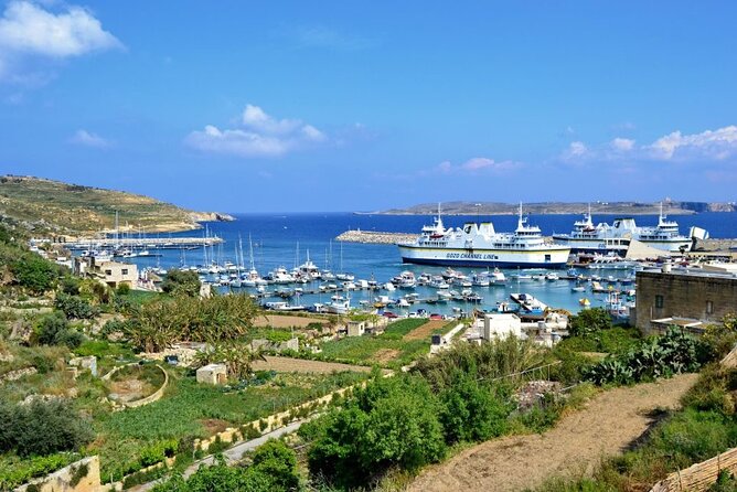 Half Day Malta Tour to Gozo Comino and Blue Lagoon Caves - Santa Maria Caves and Elephant Rock: the photo stop plus the real cave entry