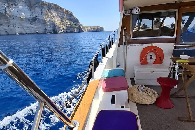 Luxury Private Boat Tour: Comino, Gozo & Stunning Lagoons - Santa Maria Bay and Santa Maria Caves: A Calmer Finish With Real Character