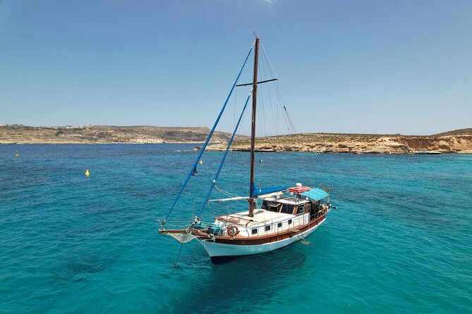 Malta 3 Bay Cruise to Selmun Bay Blue Lagoon and Gozo - Stop 3: A 45-minute Gozo inlet swim that’s short on shore time