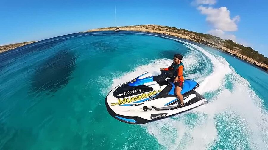 Malta 30 Minutes Jet Ski Rental / Hire - No License Needed - Malta to Comino Waters: Where the 30 Minutes Feels Like More