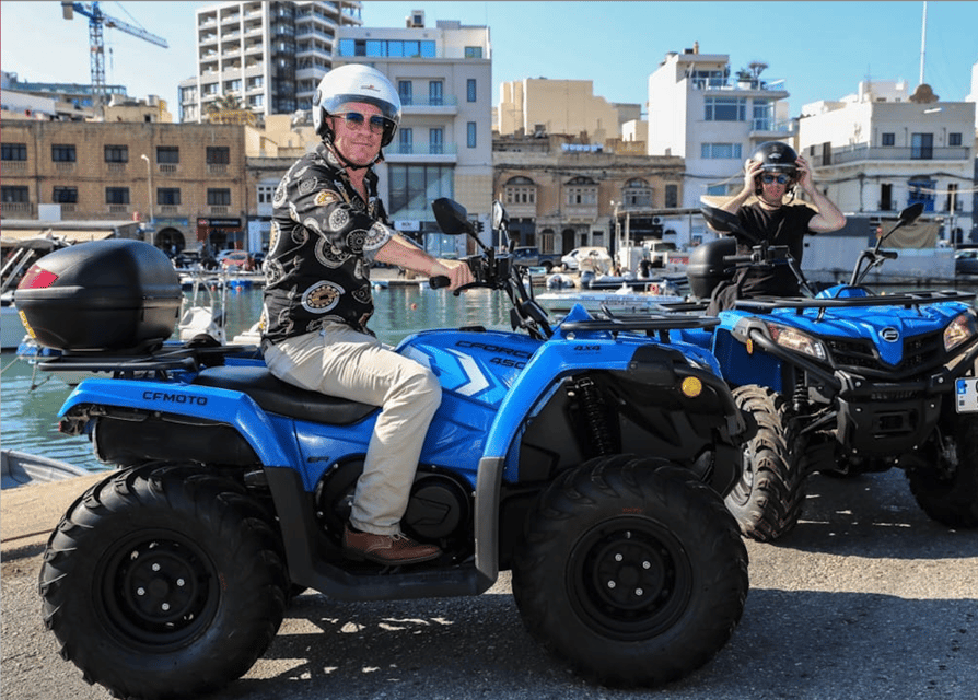 Malta: 4 hour Quad Bike Island Tour - Stop 4: Popeye Village visit plus a quad ride segment (30 minutes)