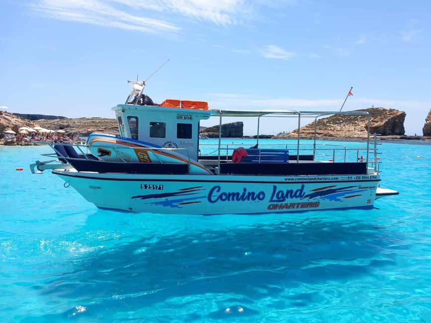 Malta: Blue Lagoon, Crystal Lagoon & Sea Caves Boat Tour - Crystal Lagoon: clear-water swim time without the all-day commitment