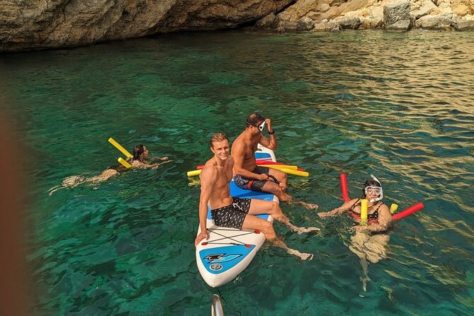 Malta: Blue Lagoon, Crystal Lagoon, Sea Caves, Comino & Gozo - Seeing Gozo from the water: Promising Rock photo stop