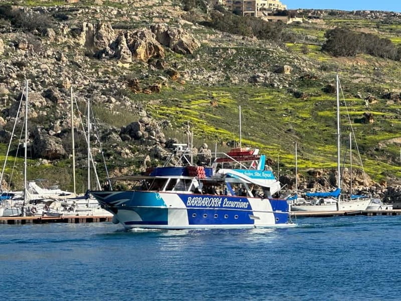 Malta: Blue lagoon, Gozo, Comino & Crystal Lagoon Sea Caves - Onboard comfort that actually helps on a swim day