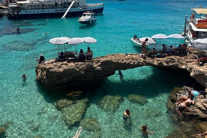 Malta: Blue Lagoon, Gozo, Comino & Crystal Lagoon Sea Caves - Crystal Lagoon (1 hour): sheltered water that still feels special