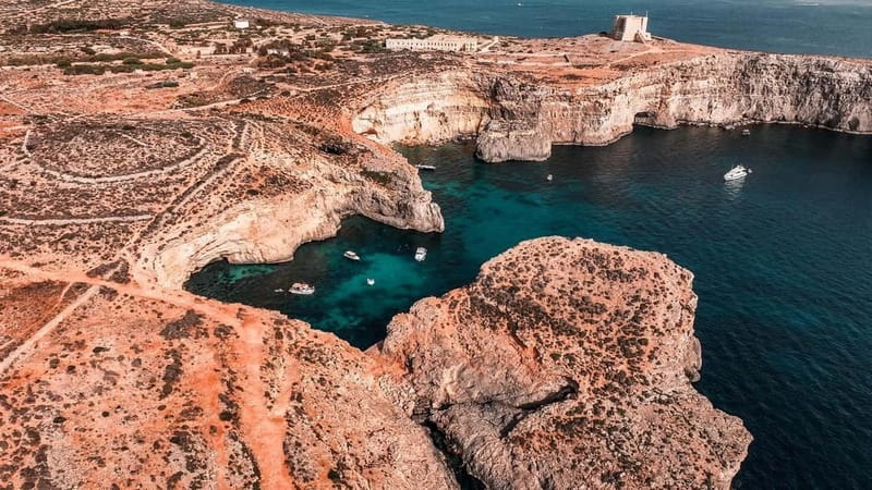 Malta: Blue Lagoon & Sea Caves Boat Trip & Gozo Buggy Tour - The Lunch Setup: Buffet, Wine, and a Real Pace