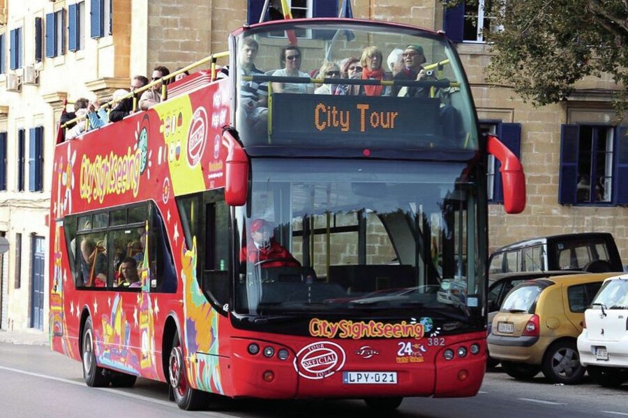 Malta: City Sightseeing HOHO Bus Tour & Optional Boat Tour - North Route: Bugibba to Mdina, Mosta, and Golden Bay
