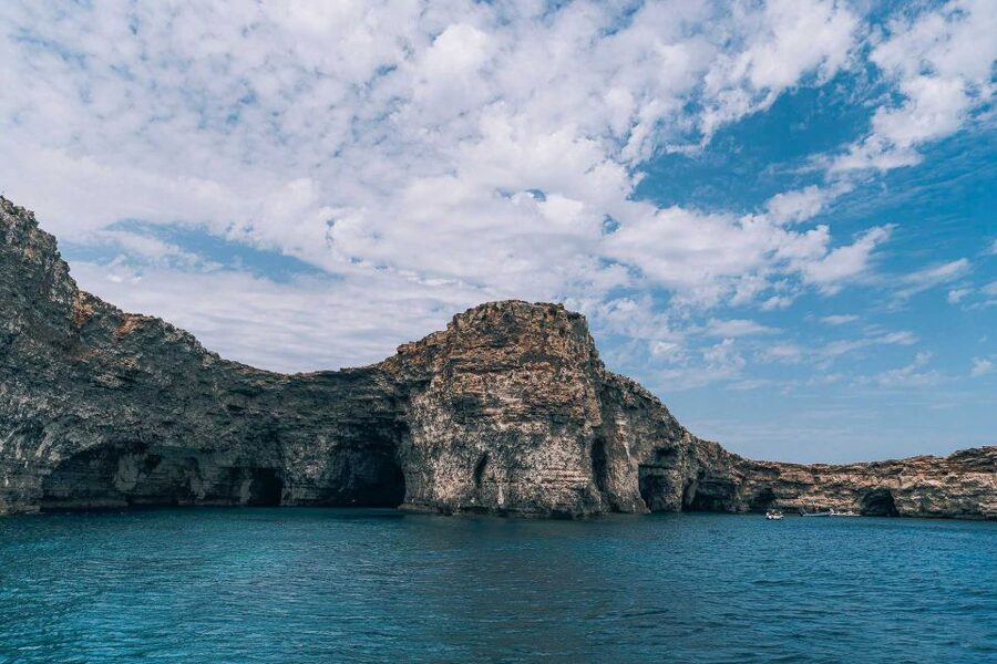 Malta: Comino Blue Lagoon Boat Tour, Sea Caves & Swim Stops - Hitting Santa Maria Caves and the Crystal Lagoon area