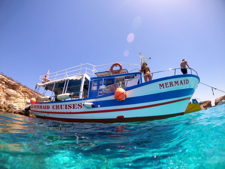 Malta: Comino Blue Lagoon Boat Tour, Sea Caves & Swim Stops - The day’s rhythm from Bugibba Jetty to Comino