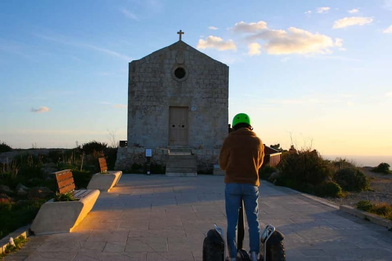Malta: Dingli Cliffs & Buskett Gardens Segway Tour - Buskett Gardens break: guided walking moments and a real pause