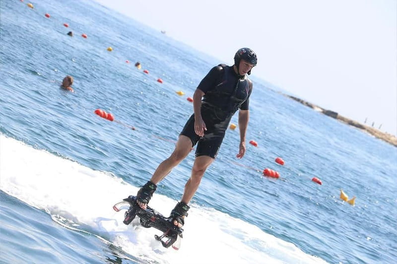 Malta: Flyboard Teaser Flight (20min) - Getting Suited Up: Wetsuit, Life Jacket, and Helmet Comms