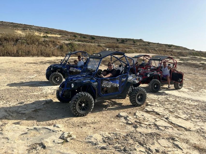 Malta: Full-Day Gozo Buggy Tour with Lunch & Boat Ride - The Gozo route: photo stops, villages, wine, and coffee moments