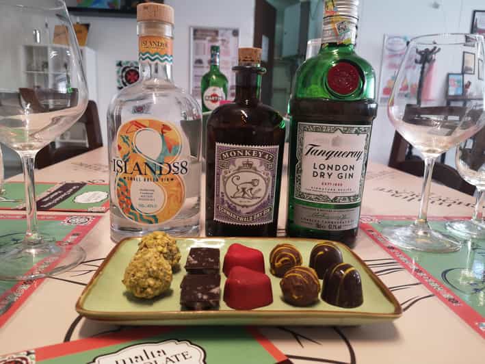 Malta: Gin and Chocolate Pairing Workshop - Island8 gin and the craft story behind the botanicals