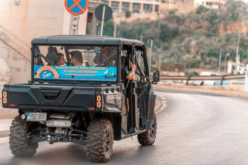 Malta: Gozo 4x4 UTV Tour with Comino Swim Stop and Caves - Key Things To Know Before You Go