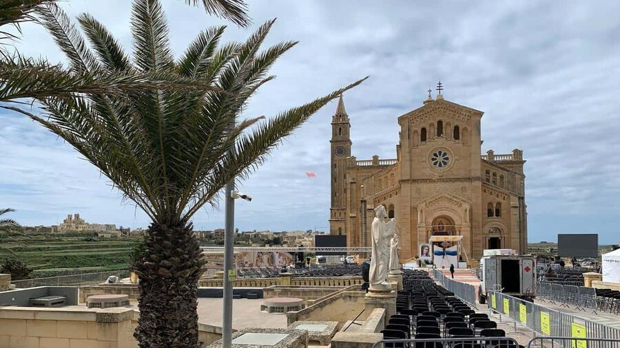 Malta: Gozo 4x4 UTV Tour with Comino Swim Stop and Caves - Ta’ Pinu Sanctuary and the Lesser-Known Window Photo Moment