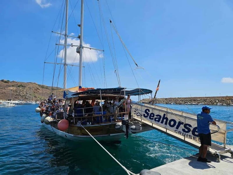 Malta: Gozo, Comino and Blue Lagoon Cruise with Sea Caves - Passing St. Paul’s Island and Mellieha Bay on the Way Out