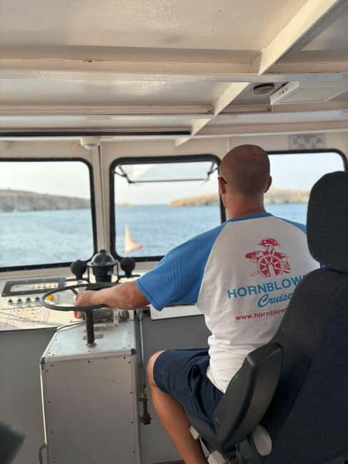 Malta: Gozo, Comino & Blue Lagoon Cruise - swim & sightsee - Meeting Hornblower Cruises in Malta, and how to score a good chair