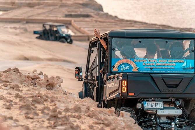 Malta: Gozo Full Day Buggy Tour with lunch and Comino Stop - Calypso Cave, the Citadel, and Sanap Cliffs: Coast Views from the Road