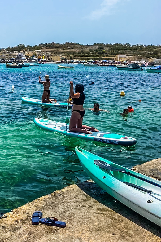 Malta: Guided SUP Tour - Marsaskala and the south coast, what you should look for