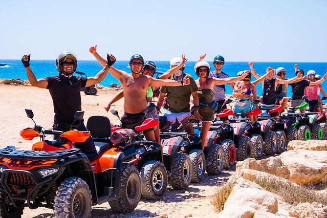 Malta: Half-Day Quad Bike Adventure Tour Including Transfers - Mellieħa bays, White Tower Bay, and Armier Bay swim time