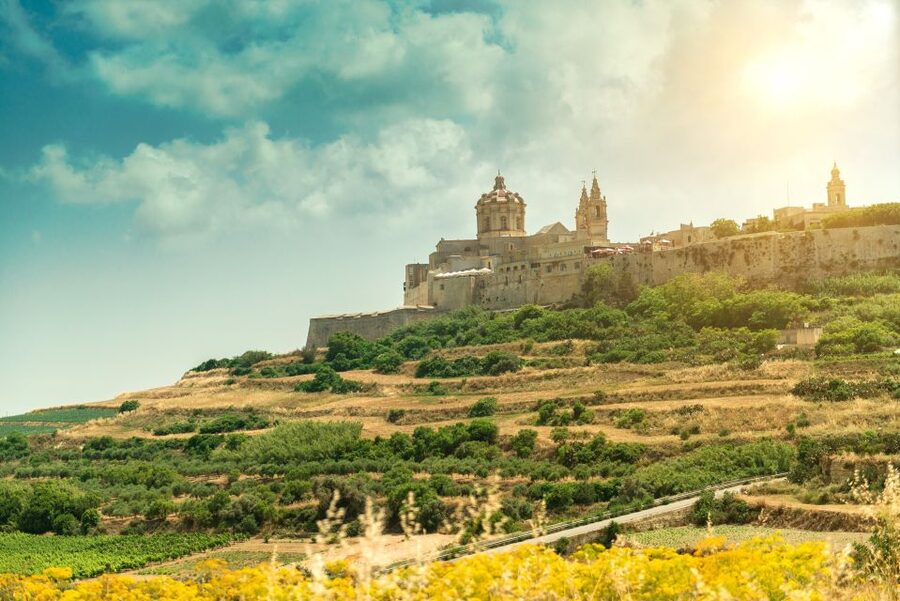 Malta: Highlights of Malta & Mdina Full Day Tour with Lunch - Dingli Cliffs: sea views at the island’s high point