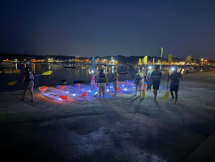 Malta: Illuminated Night Kayak Tour - Glow In The Dark - Key points at a glance