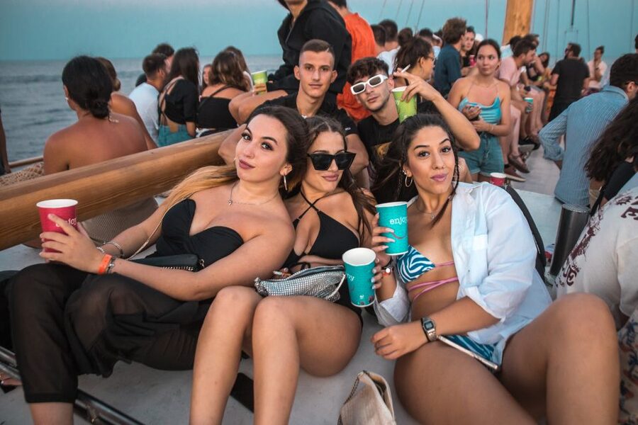Malta: Lazy Pirate Boat Party with Drinks & Food - Snacks and fruit on board, enough to keep you dancing