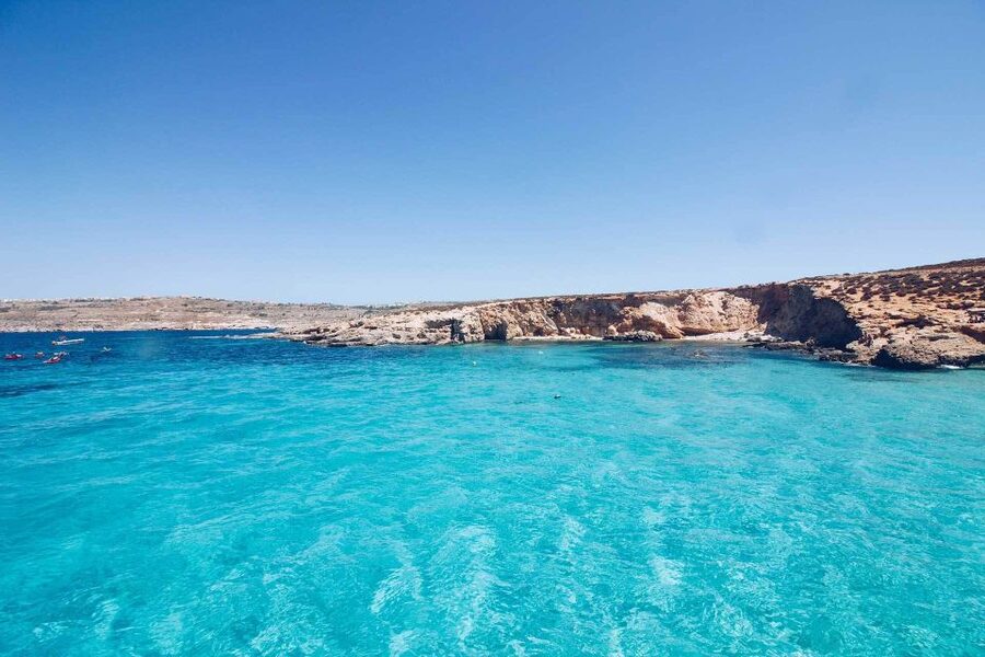 Malta: Private Boat Charter to Blue-Lagoon, Gozo & Comino - Gozo Bay Time: Hondoq, Ras il-Qala, and Santa Marija Bay