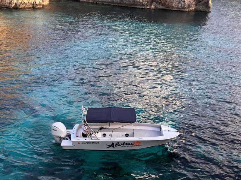 Malta: Private Boat Trip to Blue Lagoon & Crystal Lagoon - Price and on-the-day cash fees, with real value math