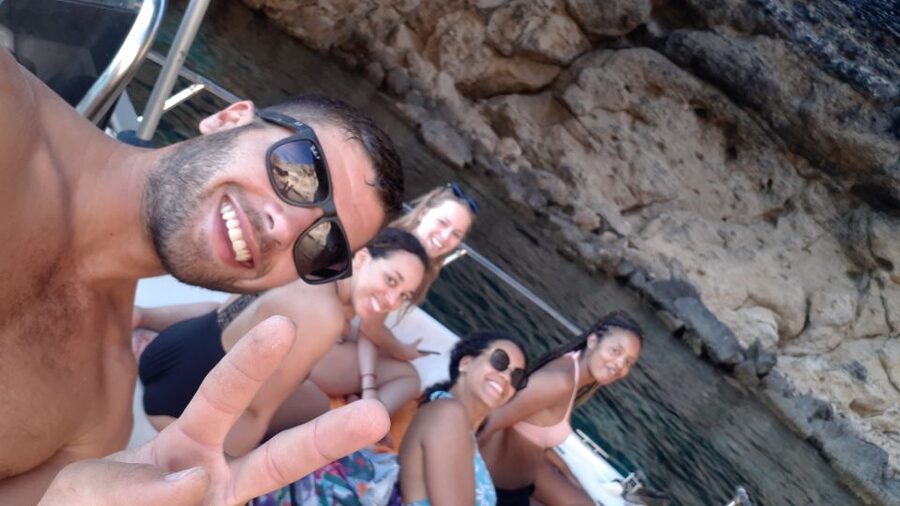 Malta: Private Sunset Boat Trip to Comino and Blue Lagoon - The Blue Lagoon: longer swim, photo moments, and that cliff-jump thrill