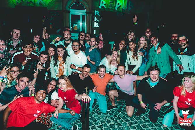 Malta: Pub Crawl Paceville and St Julian's with Drinks - St Julians rooftop opener: skyline views and first shots
