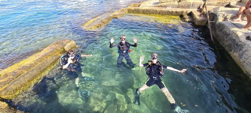 Malta St Pauls Bay: PADI Discover Scuba Diving Experience - The Open-Water Section With a PADI Instructor