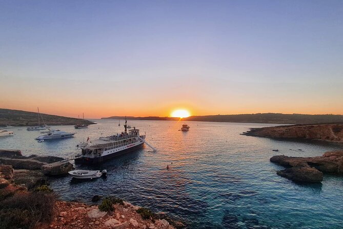 Malta Sunset Boat Tour: Bugibba to Comino Blue Lagoon Cruise - Key reasons to book this Bugibba to Comino sunset cruise