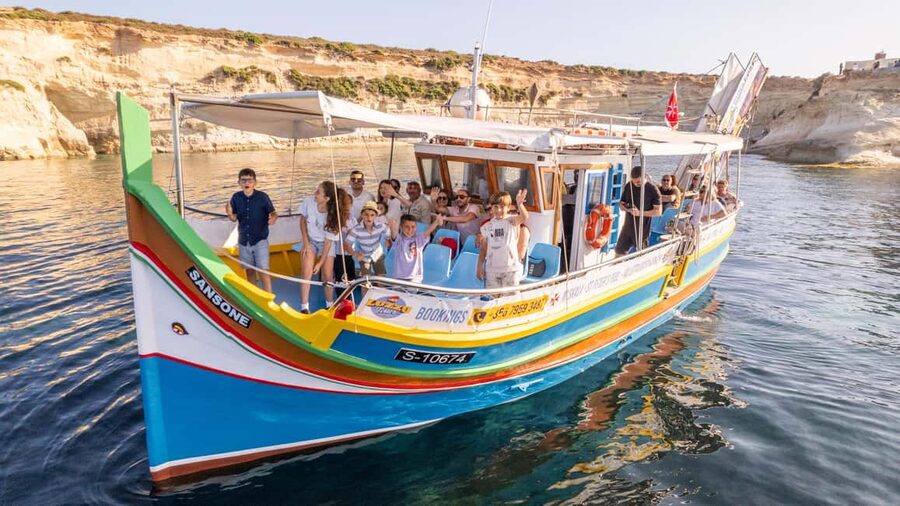 Malta: Sunset Boat Tour to St. Peter’s Pool and South Coast - Hofriet Window and Munxar Window: two sea arches, one photogenic moment