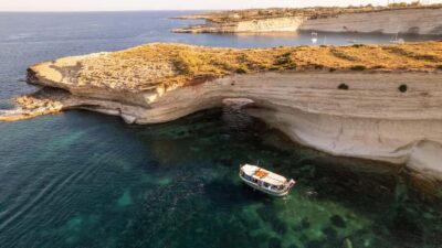 Sunset Boat Tour to St. Peter’s Pool and South Coast