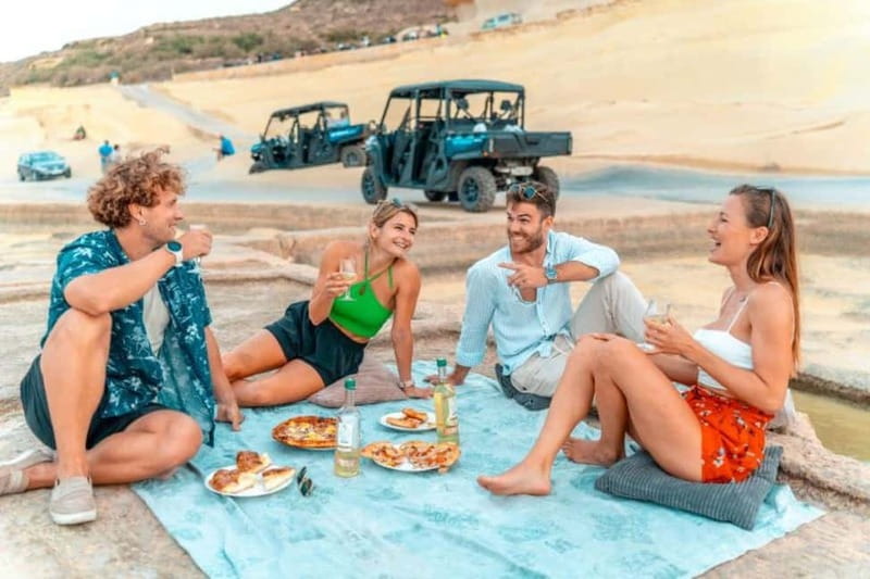 Malta: Sunset Gozo Buggy Tour with Blue lagoon Swimming Stop - How the day is built: sunset timing, sea time, and Gozo drives