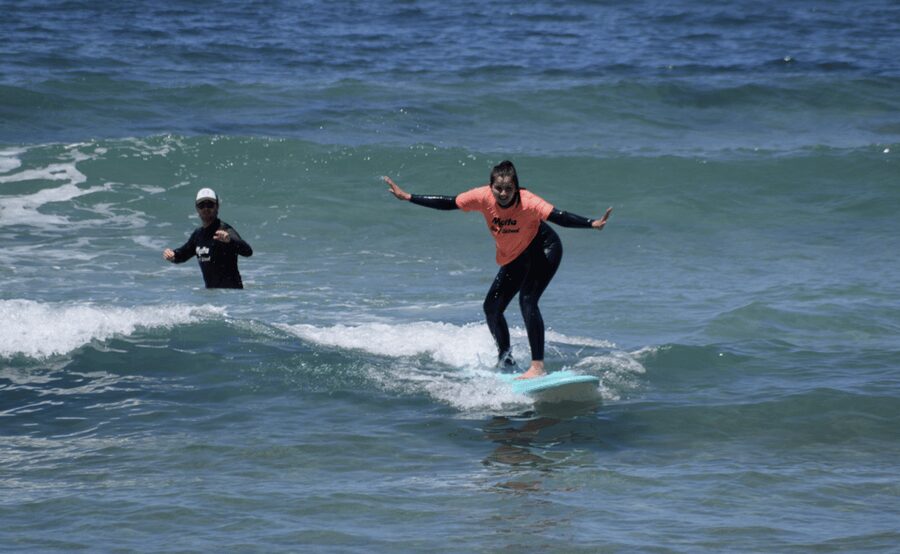 Malta Surf School, Beginner Surf Lessons - Meet at the Beach Near Singita Kiosk, Look for the Blue Flag