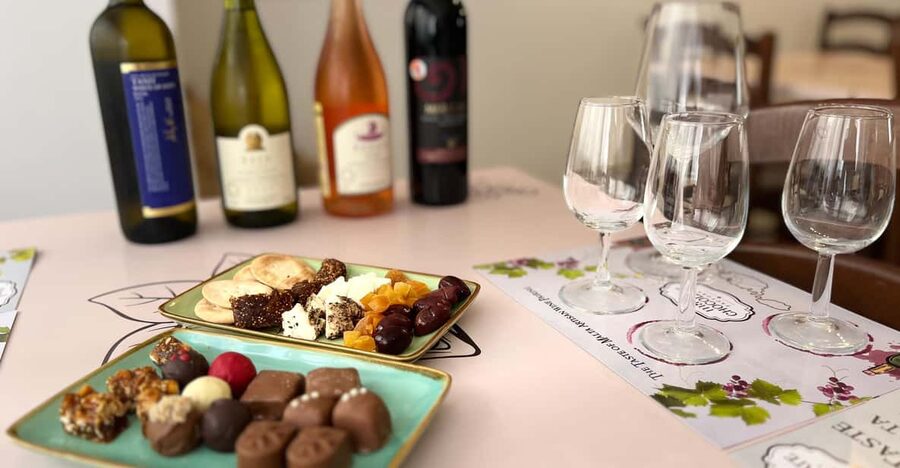Malta: The Taste of Malta Artisan Wine Pairing - Starting at Malta Chocolate Factory, just off Bugibba Square
