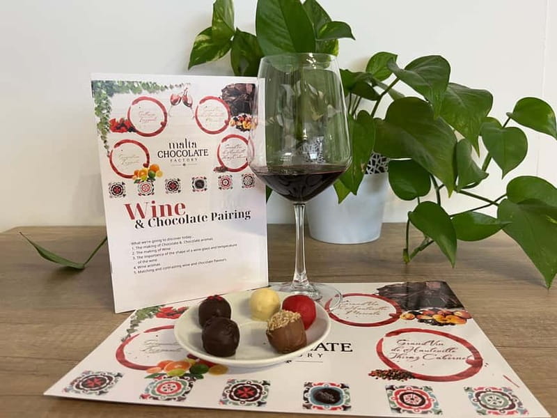 Malta: Wine and Chocolate Pairing Experience - The 60-Minute Flow: How the Pairing Works in Real Life