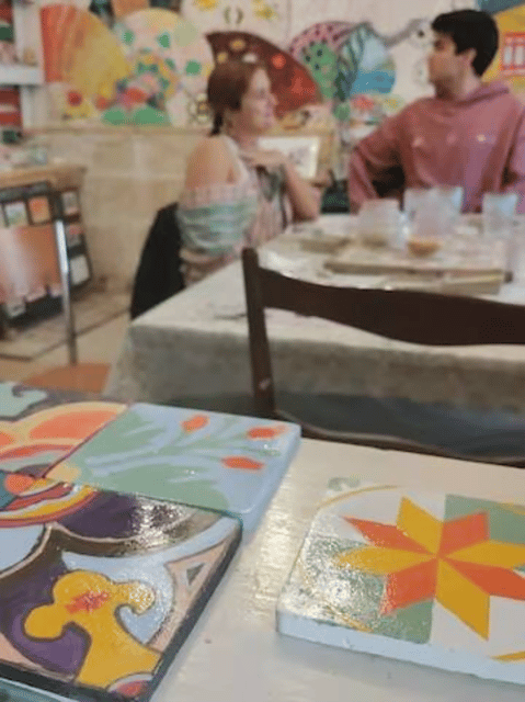 Maltese Tile - Souvenir painting workshop with local - The meeting point, timing, and how to make it easy on yourself