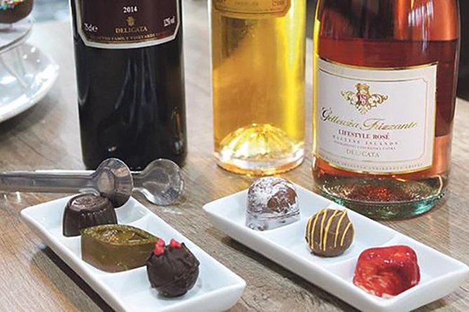 Maltese Wine & Chocolate Pairing - Your wine lineup: Gellewza, Girgentina, and sparkling rosé