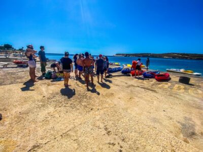 Paddle Boat Rental in St. Thomas Bay