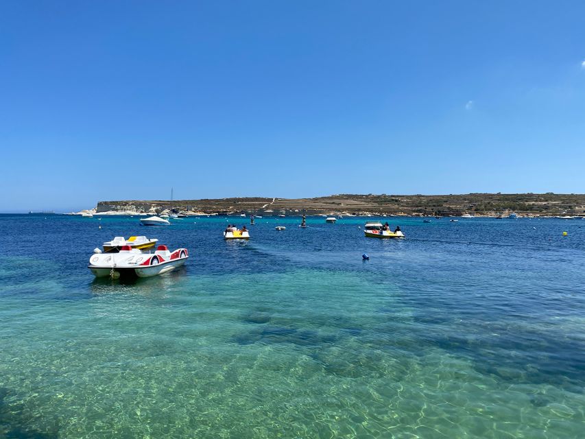 Marsaskala: Paddle Boat Rental in St. Thomas Bay - The water time: what you’ll do during your St Thomas Bay ride