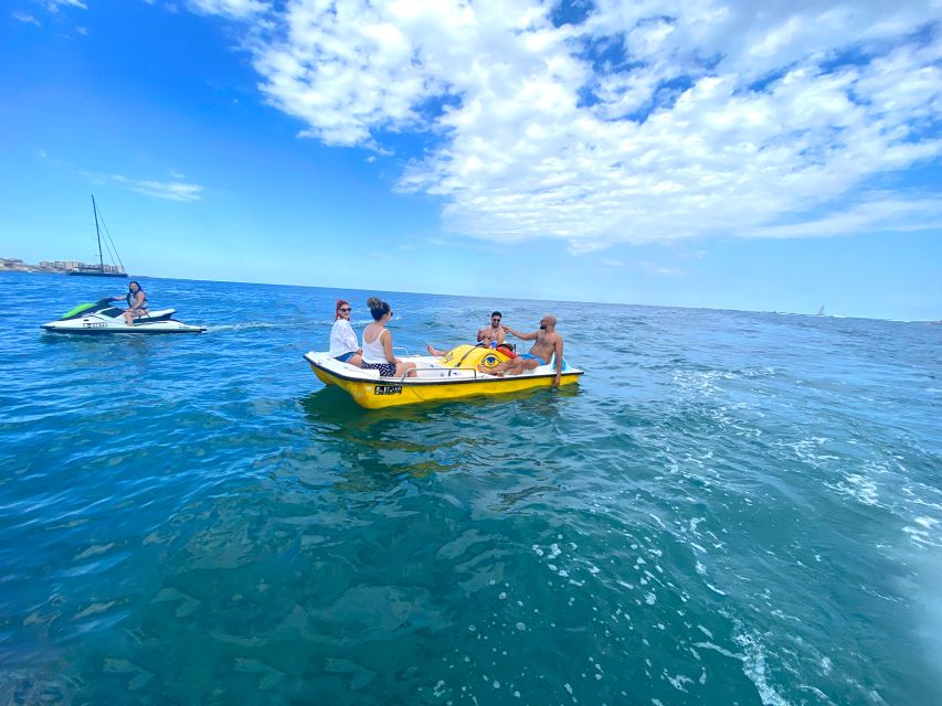Marsaskala: Paddle Boat Rental in St. Thomas Bay - How the paddle boat feels: control, speed, and teamwork