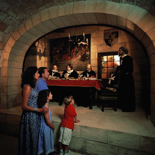 Mdina: The Knights of Malta Museum Entry Ticket - Walking through 34 tableaux, not random rooms