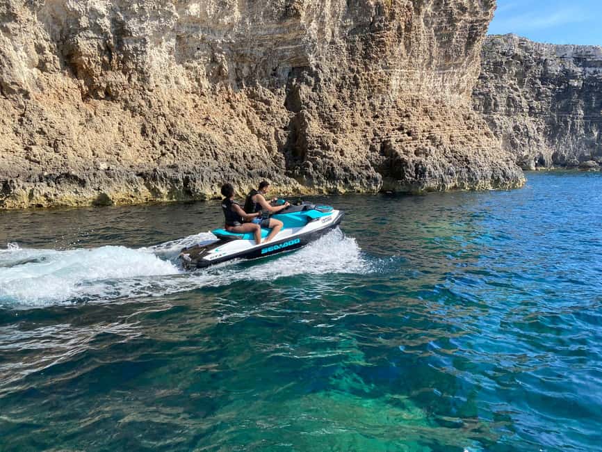Mellieha: Comino & Blue Lagoon Jet Ski Safari Tour - From Marfa Bay to Comino: the pace that makes this work